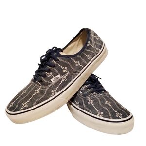 Vans Men's Indigo Mood Skater Preppy Academia Tennis Navy Sneakers Size 9 Beachy